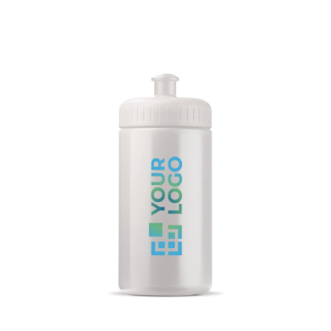 Auslaufsicherer Kunststoffbehälter, frei von BPA, 500 ml Ansicht mit Druckbereich