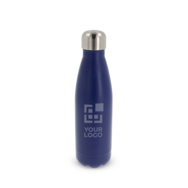 Thermoflasche aus Edelstahl in verschiedenen Farben, 500 ml Ansicht mit Druckbereich