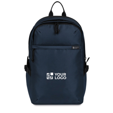 Laptop-Rucksack aus RPET mit Fächern und gepolstertem Griff, 15''