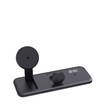 3-in-1-Magnetladegerät mit kabelloser Ladefunktion, 15 W