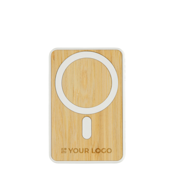 Magnetische Powerbank mit kabelloser Ladefunktion, 5.000 mAh