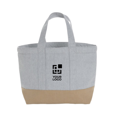 Große Kühltasche aus Canvas in zwei Farben