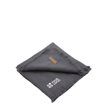 Gewebte Decke mit Aufdruck