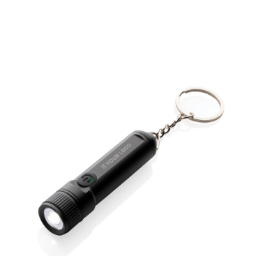 Wiederaufladbare ultrahelle Schlüsselring-LED-Taschenlampe