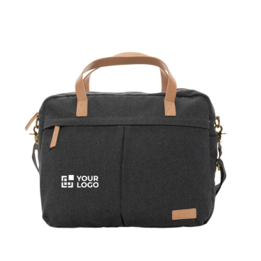 Laptoptasche aus recyceltem Canvas 15,6 Zoll