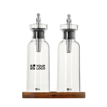 Öl- und Essig-Dosierer-Set 4-in-1 300 ml AdHoc