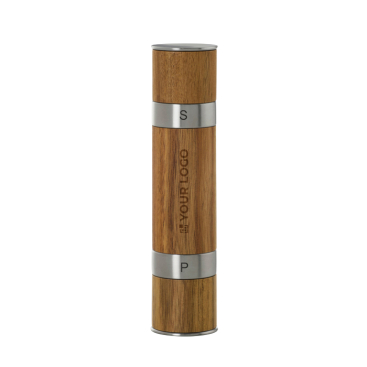 Doppel-Salz- und Pfeffermühle aus Akazienholz AdHoc Duomill