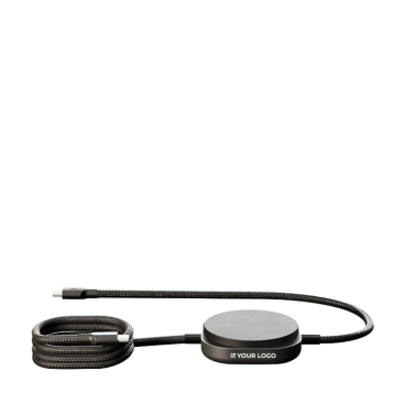 USB-C-auf-USB-C 2-in-1-Ladekabel aus Aluminium 15W Zens Pro 2