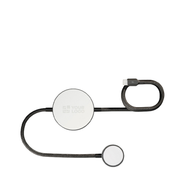 Kabelloses Aluminium-Ladegerät mit doppelter Ladung 15 W Zens Pro 2