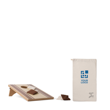 Wurfspiel aus Holz mit Säckchen, ideal für den Außenbereich