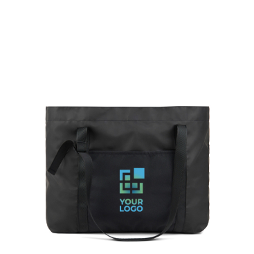 Maxi-Tasche aus recyceltem Polyester mit mehreren Taschen