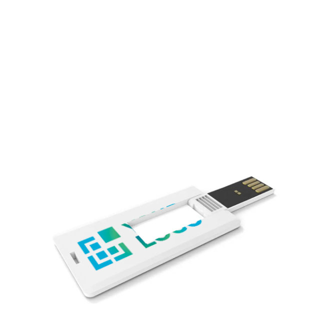 Individuell gefertigter USB Stick im Mini Card Format aus Europa