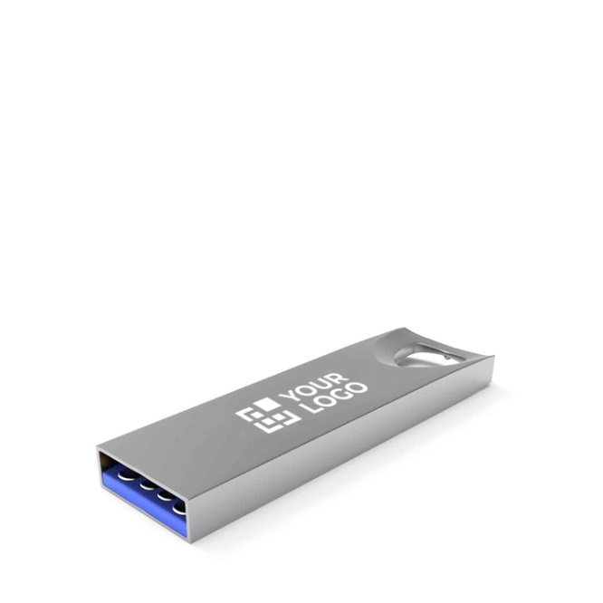 Individuell gefertigter USB Stick aus Metall für den Schlüsselbund