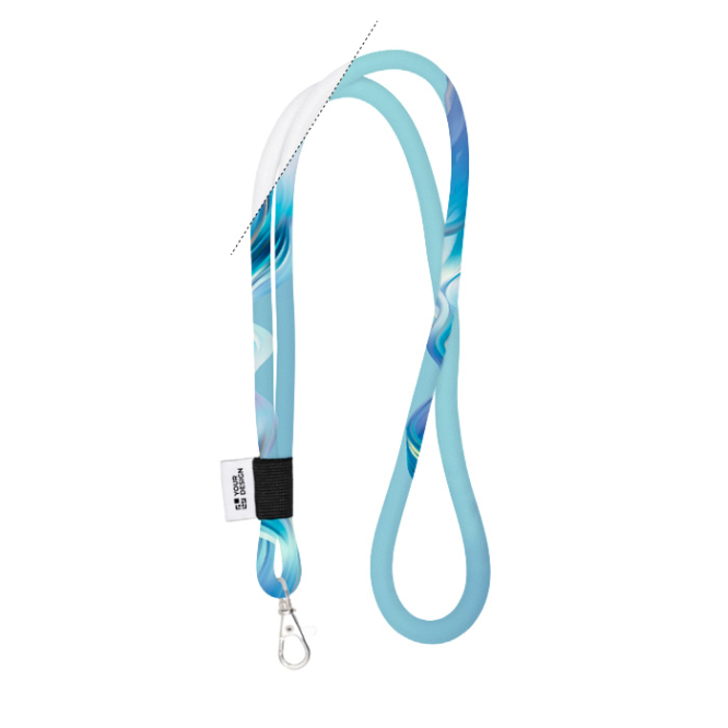 Tubular-Lanyard mit Vollfarb-Druck aus Europa