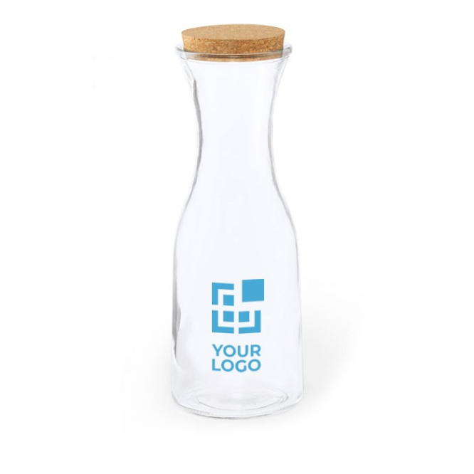 Bedruckte Glasflasche groß
