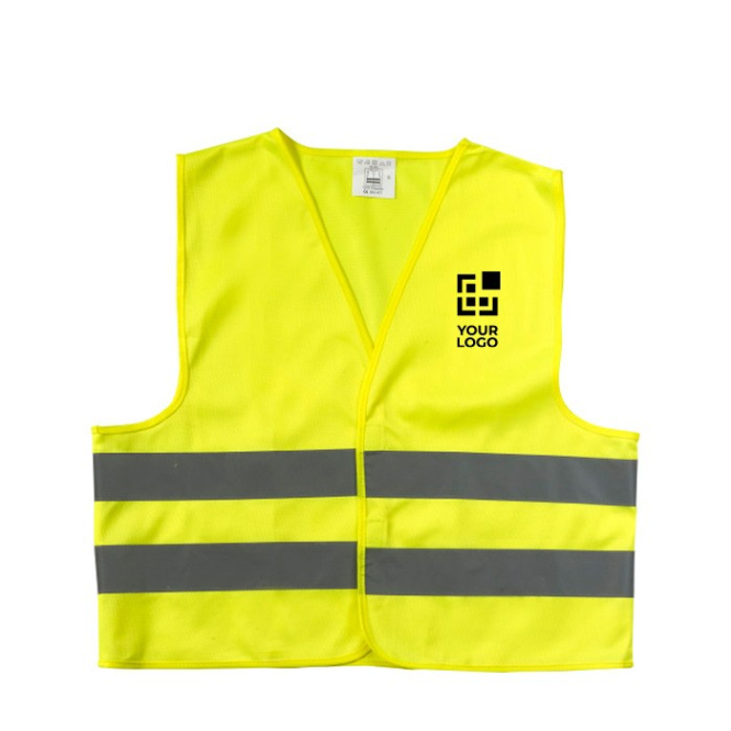 Sicherheitsweste für Kinder aus Polyester, Größe XXS