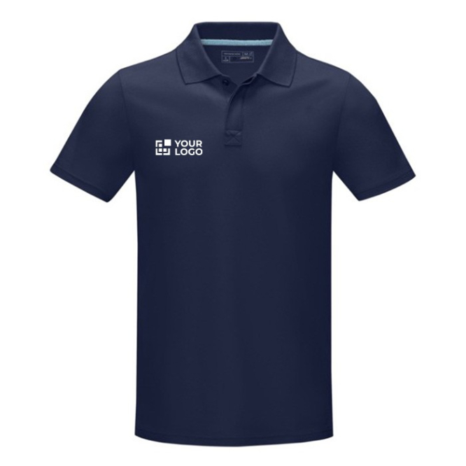 Herren-Polo aus Bio-Baumwolle, 180 g/m2, Elevate NXT