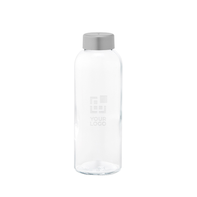 Glasflasche hergestellt in Europa mit auslaufsicherem Deckel 500 ml