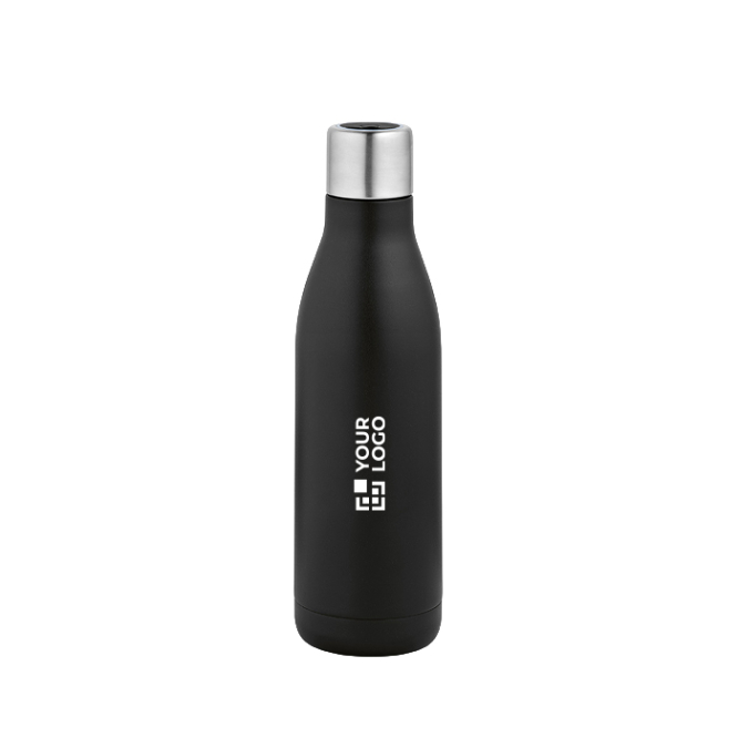 Flasche aus recyceltem Edelstahl mit UV-Lichtdeckel, 520 ml