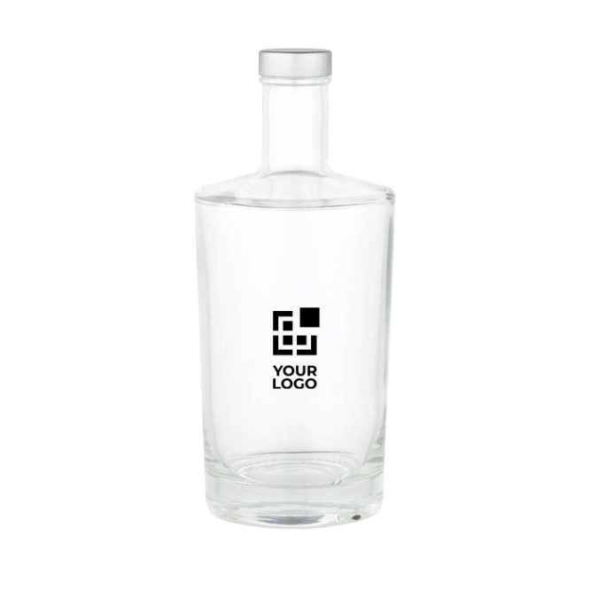 Glasflasche mit breitem Flaschenkörper und schmalem Hals, 760 ml