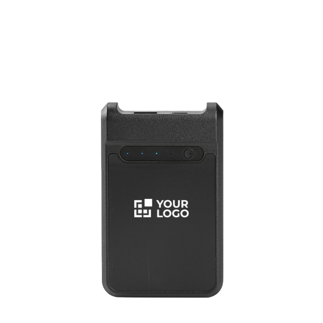 Powerbank aus recyceltem Kunststoff mit Schnellladefunktion, 6.000 mAh