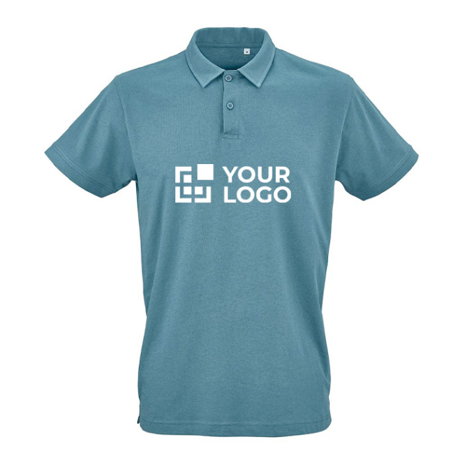 Unisex-Poloshirt aus Bio-Baumwolle, kurze Ärmel 160 g/m² Ipanema