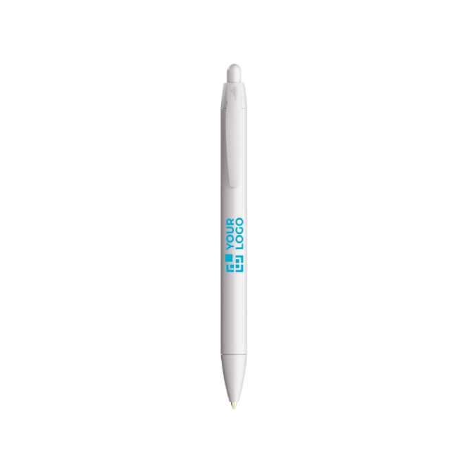 Kugelschreiber aus Kunststoff mit breitem Schaft und blauer Schrift Wide Body BIC®