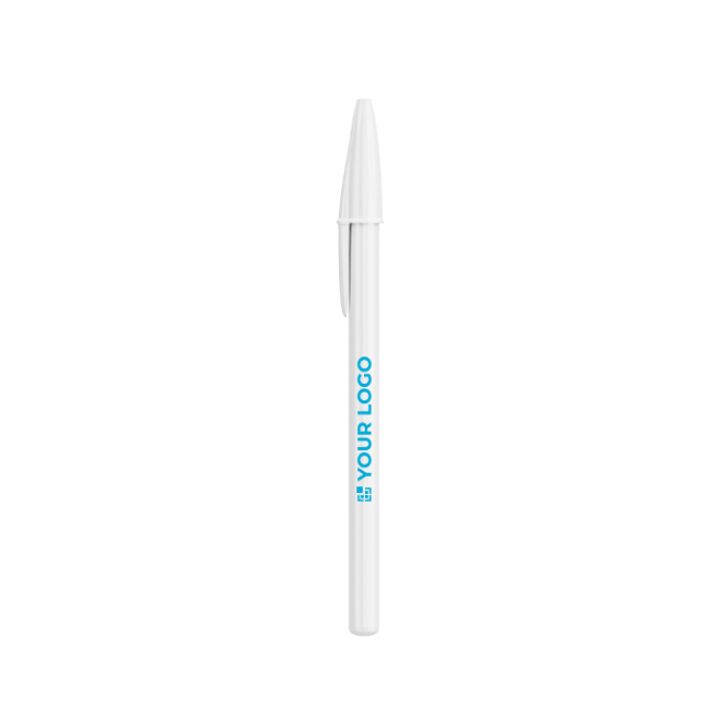 Kugelschreiber aus Kunststoff mit klassischer Kappe und schwarzer Tinte Style BIC®