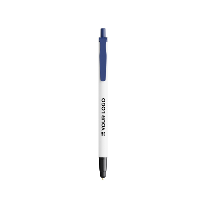 Kugelschreiber aus recyceltem Kunststoff mit Touchpen und schwarzer Tinte BIC®