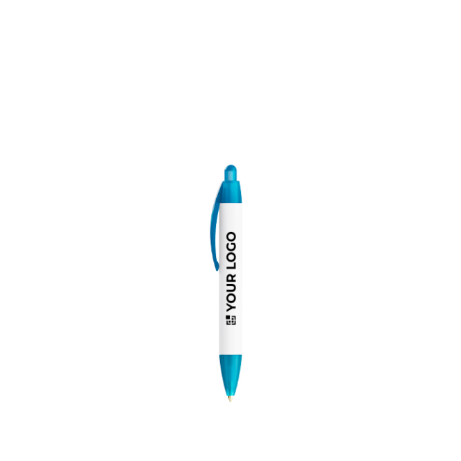 Kugelschreiber aus Kunststoff mit 360°-Druck und schwarzer Tinte Wide Body Mini BIC®