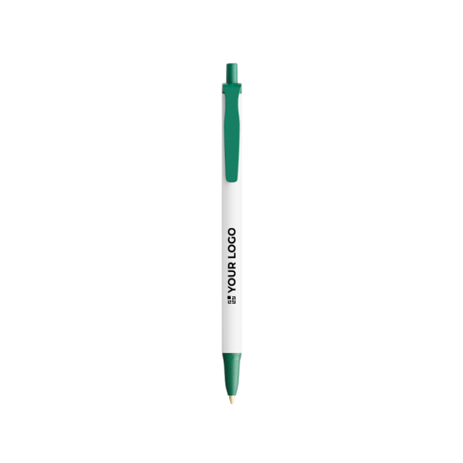 Kugelschreiber aus recyceltem Kunststoff mit großer Druckfläche und schwarzer Tinte BIC®