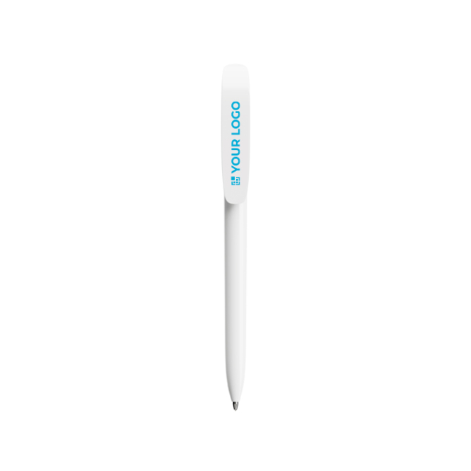 Recycelter Kugelschreiber mit Clip und blauer Schreibfarbe Super Clip Ecolutions BIC®
