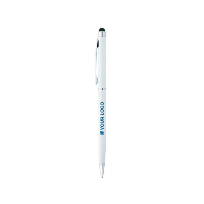 Metallkugelschreiber mit Touch-Pointer und blauer Tinte Sleek Stylus BIC®