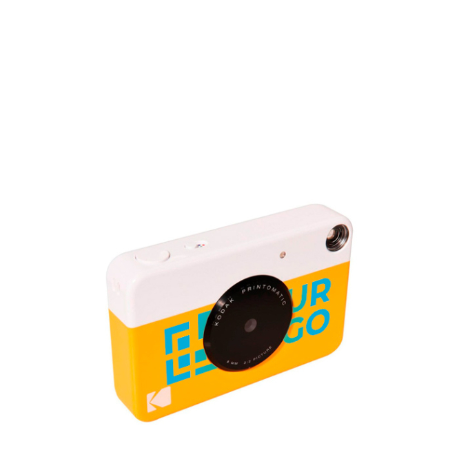 Sofortbildkamera mit Sofortdruck und Blitz Kodak Printomatic
