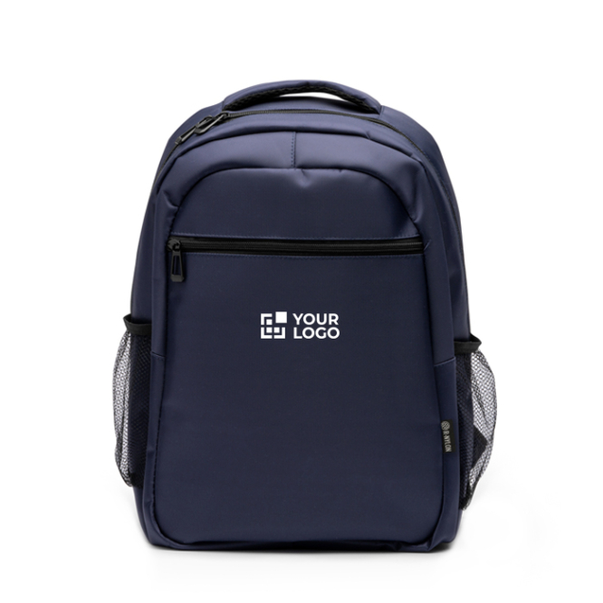 Gepolsterter Business-Rucksack aus recyceltem Nylon für 15