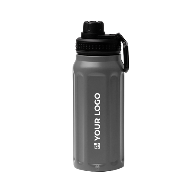 Thermoflasche im Militärstil aus recyceltem Edelstahl 540 ml