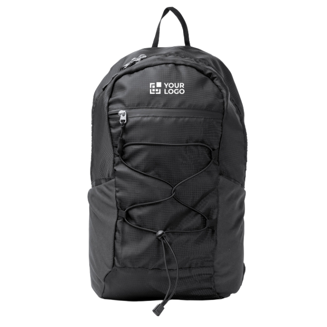 Sport-Rucksack mit Netztaschen und elastischen Kordeln