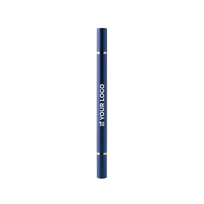 2in1 Kugelschreiber Metall mit ewigem Bleistift blaue Tinte