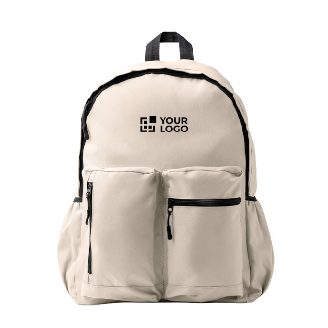 Laptoptasche aus recyceltem Kunststoff mit gepolstertem Rückenteil, 17 Zoll