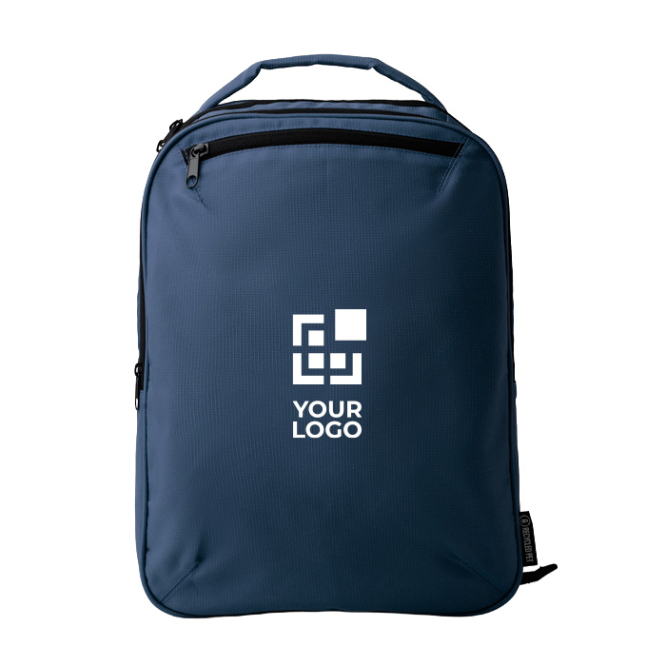 Laptop-Rucksack aus recyceltem Polyester mit gepolstertem Rücken und Schultergurten, 14 Zoll