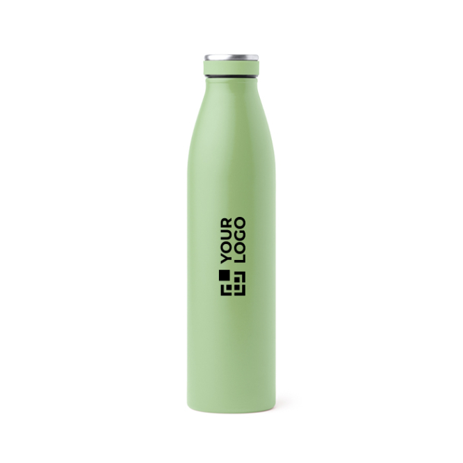 Thermoflasche aus Stahl mit vakuumisoliertem Kupferkern, 750 ml