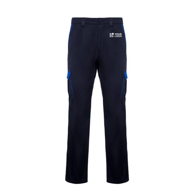 Unisex-Arbeitshose mit Kontrastdetails und vielen Taschen, 250 g/m², Roly Trooper