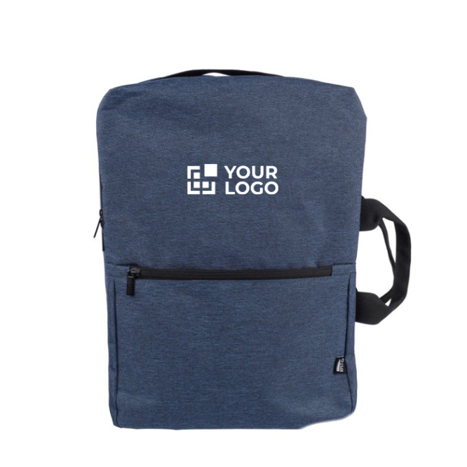 Laptop-Rucksack aus recyceltem Polyester für Reisen, 15