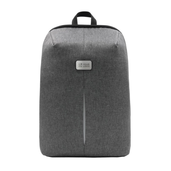 Laptop-Rucksack aus RPET-Polyester von BrandCharger, 16 Zoll