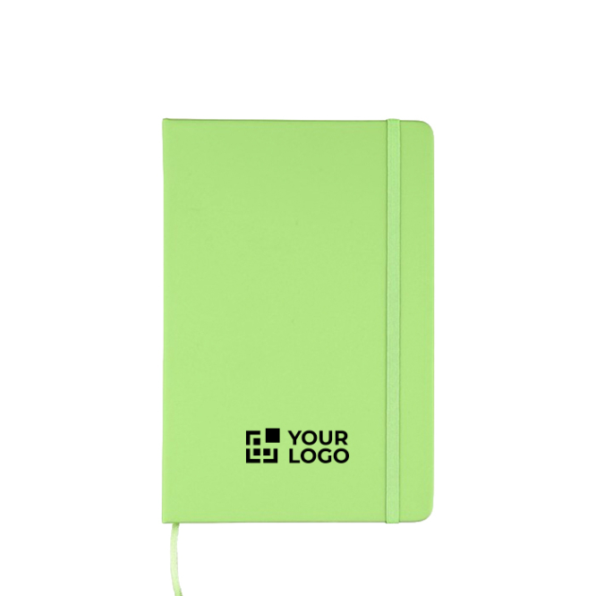 Notizbuch A5 liniert Hardcover aus rPET, abgestimmtes Design