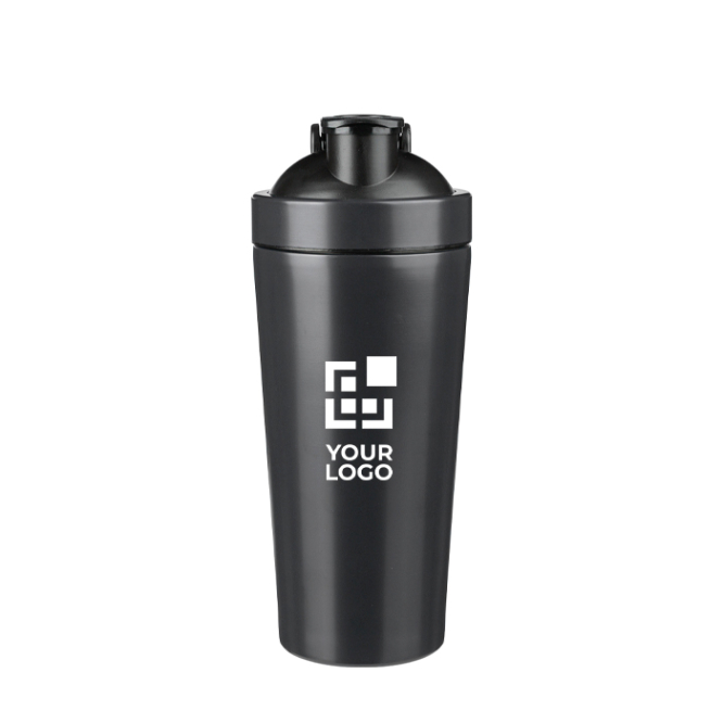 Shaker aus recyceltem Edelstahl mit Metallmischkugel, 750 ml