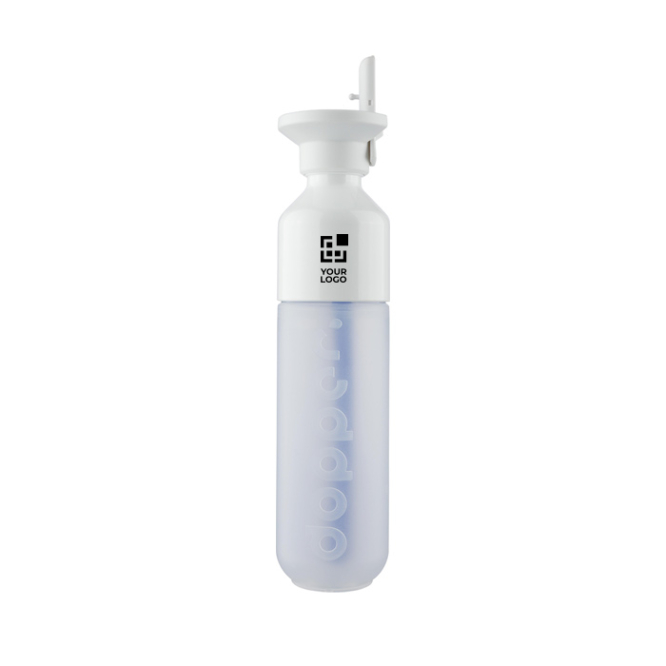 Edelstahlflasche mit Trinkhalm Dopper Original 450 ml