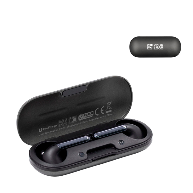 Kabellose BrandCharger-Kopfhörer mit USB-C-Ladeetui