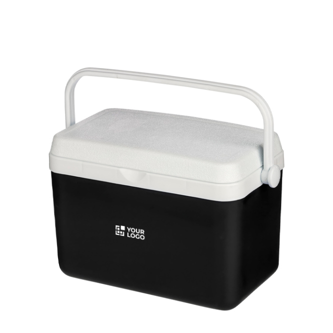 Tragbare Kühlbox aus robustem Kunststoff mit Isolierung und stabilem Griff, 4 l