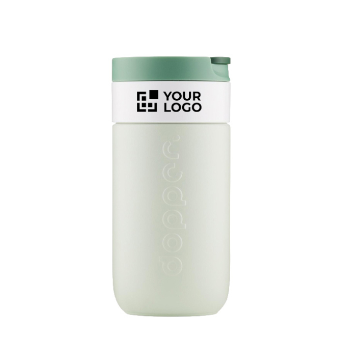 Edelstahl-Thermobecher mit Klappdeckel Dopper 300 ml